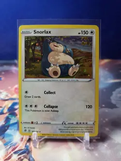 Snorlax Cosmos Holo Promo Pokemon TCG Rebel Clash 141/192 - Image 1