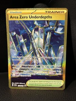 Area Zero Underdepths 174/142 Gold Hyper Rare - Stellar Crown Pokemon - NM/M - Image 1