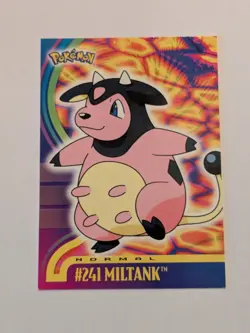 2001 Topps Pokemon TV Animation Edition - Johto Series 1 Miltank #241 NM! - Image 1