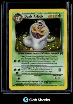 2000 POKEMON TEAM ROCKET #2/82 DARK ARBOK HOLO - Image 1