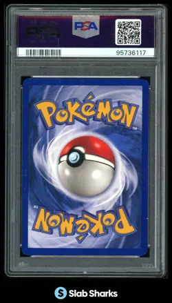 1999 POKEMON BASE SET UNLIMITED #56/102 ONIX COMMON PSA 8 - Image 2