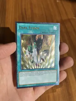 Yu-Gi-Oh! Dark Fusion OP27-EN003 Ultimate Rare Euro Print - Image 1