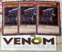 3x (M/NM) - Vampiric Koala - DASA-EN048 - Super Rare - 1st Edition YuGiOh - Image 1