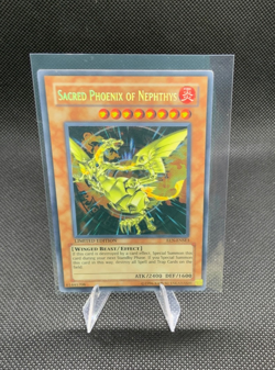 Yu-Gi-Oh! Sacred Phoenix of Nephthys EEN-ENSE3 *Secret Rare/Limited Edition* - Image 2