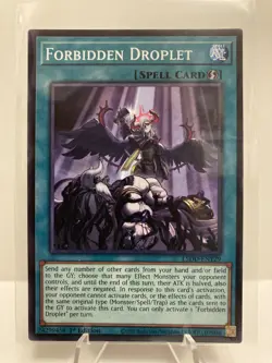 Yu-Gi-Oh! Forbidden Droplet L5DD-ENY29 * Legendary 5D's Deck Common * 1st Ed NM - Image 1