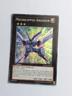 Mechquipped Angineer - NUMH-EN035 - Super Rare 1st Edition Yugioh - Image 1