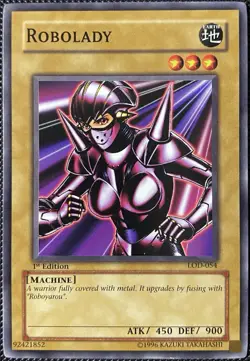 Robolady LOD-054 Legacy of Darkness 1st Edition (See Photos) Yugioh Card - Image 1