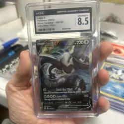 (PSA) CGC 8.5 Lugia V Silver Tempest Full Alt Art Pokemon Card #186 Nm-Mint+ - Image 1