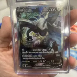 (PSA) CGC 8.5 Lugia V Silver Tempest Full Alt Art Pokemon Card #186 Nm-Mint+ - Image 2