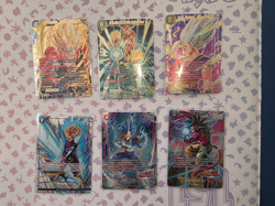 DRAGON BALL Z TCG CARDS, SR, ALT ART LOT - Image 1