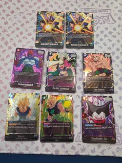 DRAGON BALL Z TCG CARDS, SR, ALT ART LOT - Image 2