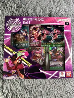 Bandai One Piece Trading Card Game: Illustration Box Volume 3 + 4 BUNDLE SEALED! - Image 4