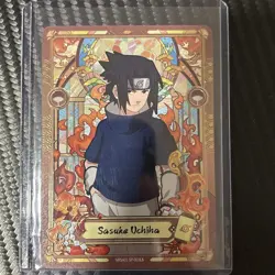 Sasuke Uchiha NARUTO NRSA01-SP-002L5 Naruto Kayou Card - ENGLISH - Heaven Scroll - Image 1