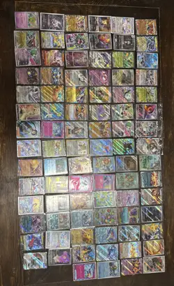 Lot of (88) Assorted Modern Japanese/English Pokemon cards IR SR AR Ex FA #A - Image 1