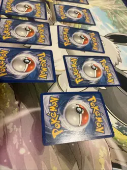 9x Very Rare Eeveeloution Pokemon Card Lot (5 Holos, 4 Regulars) Used Conditions - Image 5
