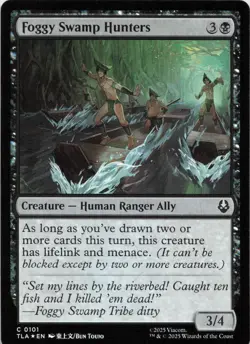 Foggy Swamp Hunters - FOIL - C Avatar: The Last Airbender 101 - MTG - Image 1