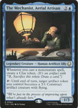 The Mechanist, Aerial Artisan R Avatar: The Last Airbender 64 NM MTG - Image 1