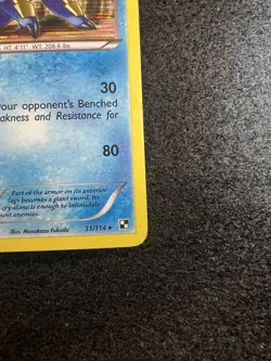 Pokemon Samurott Holo 31/114 rare from Black and White in MP condition! - Image 4