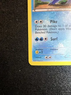 Pokemon Samurott Holo 31/114 rare from Black and White in MP condition! - Image 5