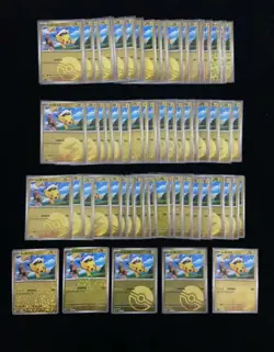 Pokemon TCG S-Chinese Poke Ball G CBB1C 0704/09 0703/09 Pikachu Lot*100 #1 M63 - Image 1