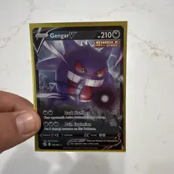 Pokemon Gengar V - Holo - Ultra Rare - Fusion Strike - 156/264 Nm Near Mint - Image 1