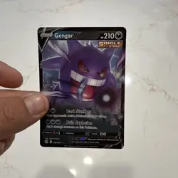 Pokemon Gengar V - Holo - Ultra Rare - Fusion Strike - 156/264 Nm Near Mint - Image 2