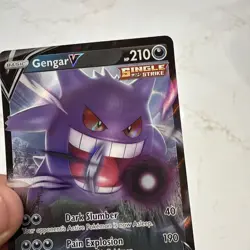 Pokemon Gengar V - Holo - Ultra Rare - Fusion Strike - 156/264 Nm Near Mint - Image 4