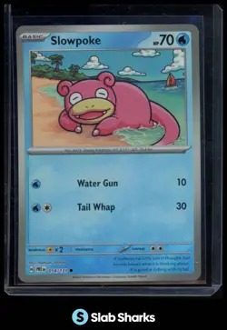 2025 POKEMON SV PRISMATIC EVOLUTIONS - PRE EN #018/131 SLOWPOKE - Image 1