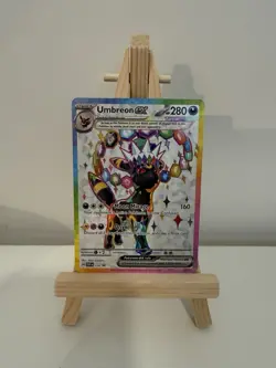 Pokemon Prismatic Evolutions Figure Collection Black Star Promo UMBREON EX MINT - Image 1