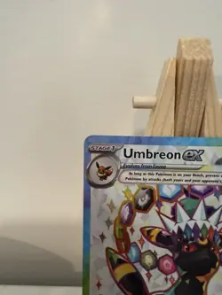 Pokemon Prismatic Evolutions Figure Collection Black Star Promo UMBREON EX MINT - Image 3
