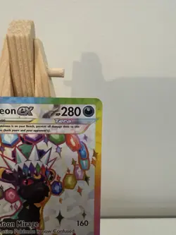 Pokemon Prismatic Evolutions Figure Collection Black Star Promo UMBREON EX MINT - Image 4