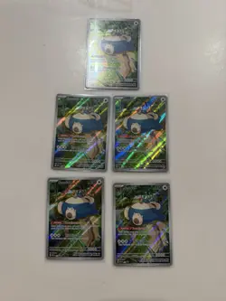 Snorlax 051 Pokemon TCG Promo Lot of 5 | English | NM/Mint - Image 1