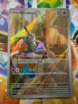 Mimikyu 75 - Black Star Promo Full Art Holo - Pokemon TCG Paldean Fates - NM+/M - Image 1