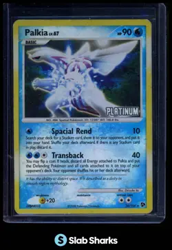 2008 POKEMON DIAMOND & PEARL GREAT ENCOUNTERS #26/106 PALKIA REVERSE HOLO - Image 1