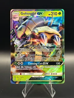 Golisopod-GX - 17/147 Ultra Rare Burning Shadows NM Pokemon TCG - Image 1