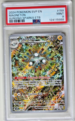 PSA 9 MAGNETON 2024 Pokemon Black Star Promo #159 - Image 1