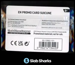 2025 POKEMON PHANTASMAL FLAMES SUICUNE 026/094 PROMO GAMESTOP SEALED - Image 2
