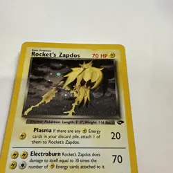 Pokemon TCG Rocket’s Zapdos 15/132 Unlimited Holo Rare NM - Image 5