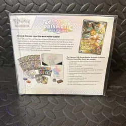 Prismatic Evolutions Pokemon Center ETB Elite Trainer Box - Sealed FREE CASE - Image 2