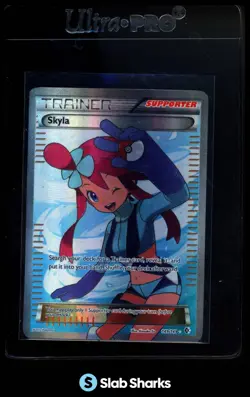 2012 POKEMON BLACK & WHITE BOUNDARIES CROSSED #149/149 SKYLA ULTRA RARE - Image 1