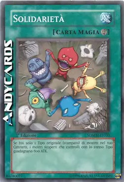 SOLIDARIETA • (Solidarity) • Comune • SDMM IT030 • 1Ed • Yugioh! • ANDYCARDS - Image 1