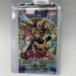 Yugioh Legacy of Darkness Unlimited Booster Pack Brand New Factory Sealed! - Image 1