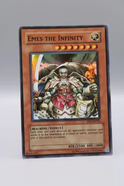 Yu-Gi-Oh! Emes the Infinity DBT-EN001 Unlimited Holo Super Rare - Image 3