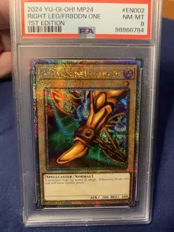 Right Leg Of The Forbidden One YuGiOh! MP24-EN002 QCR 8 - Image 1
