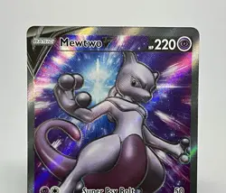 Mewtwo V SWSH229 (NM) Alt Art Sword & Shield: Black Star Promo 2022 Pokemon Card - Image 3