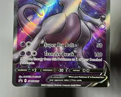 Mewtwo V SWSH229 (NM) Alt Art Sword & Shield: Black Star Promo 2022 Pokemon Card - Image 4