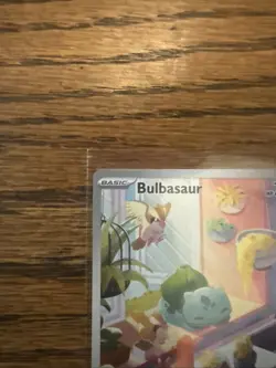 Pokemon TCG Bulbasaur Card 143/142 Stellar Crown Illustration, Rare Near Mint - Image 2