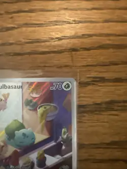 Pokemon TCG Bulbasaur Card 143/142 Stellar Crown Illustration, Rare Near Mint - Image 3