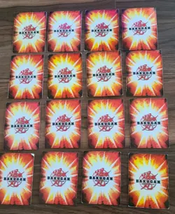 Bakugan Gate Card Lot of 16 METAL Magnetic, 2008-2009 Sega Spin Master - Image 2
