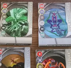 Bakugan Gate Card Lot of 16 METAL Magnetic, 2008-2009 Sega Spin Master - Image 3
